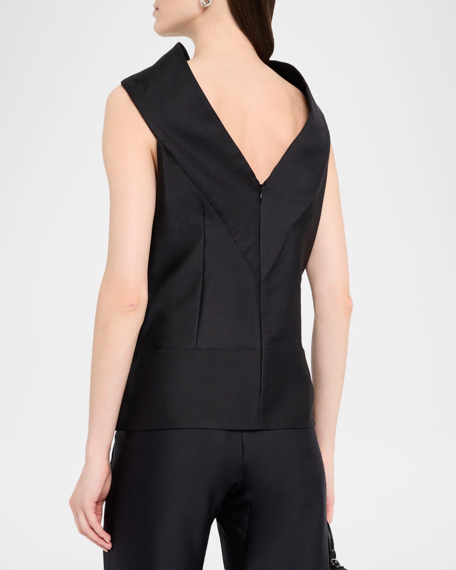 Bowie Sleeveless Draped Top Product Image