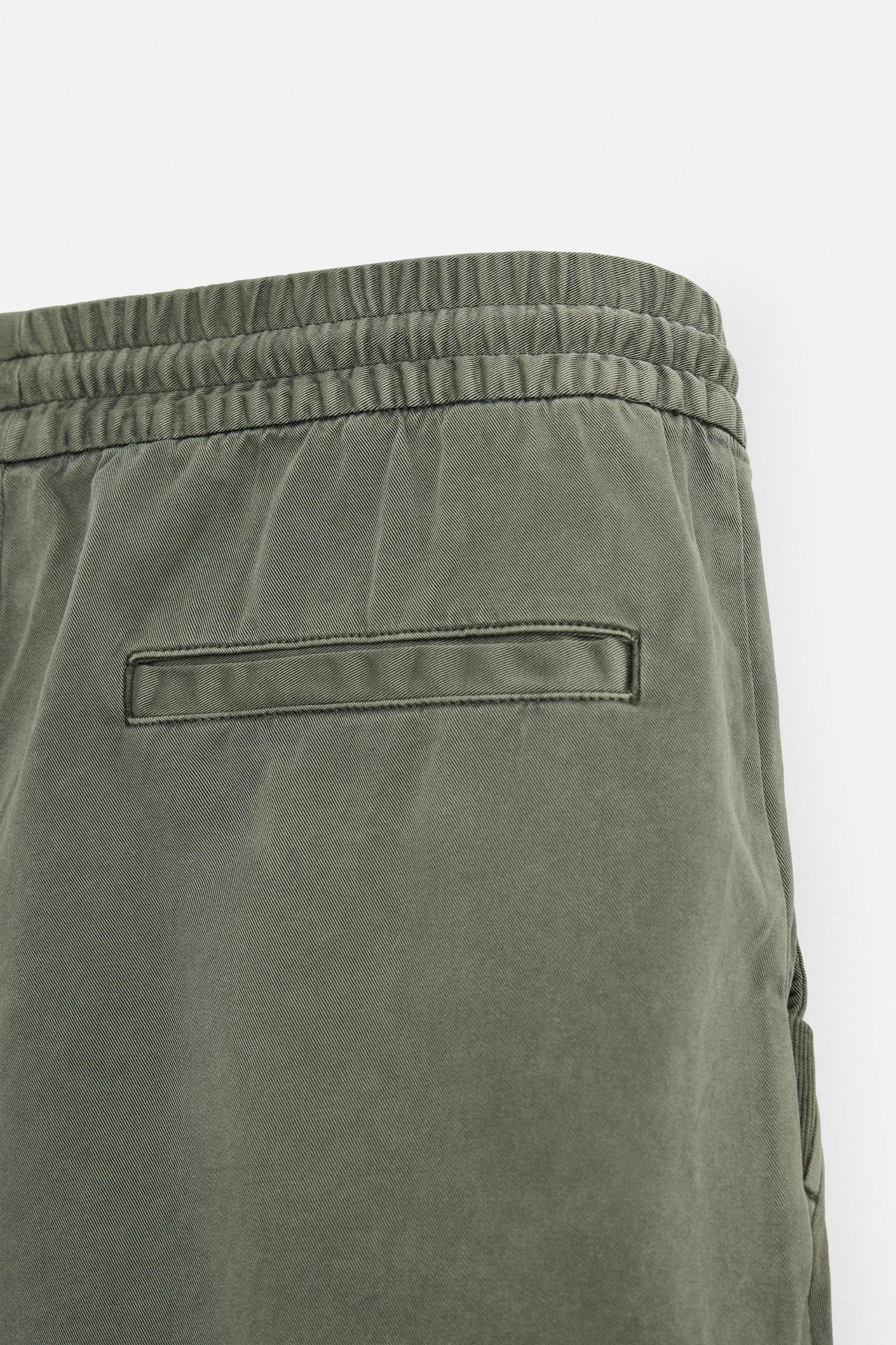 RELAXED FIT WASHED SHORTS Product Image