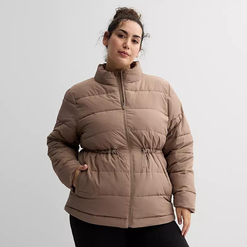 Plus Size Tek Gear Cinched Waist Jacket, Womens Product Image