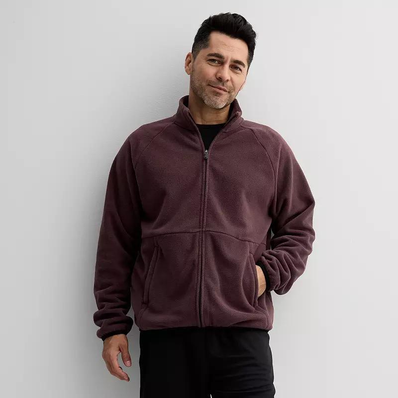 Men's Tek Gear® Micro Fleece Full-Zip Jacket, Size: XS, Elson Product Image