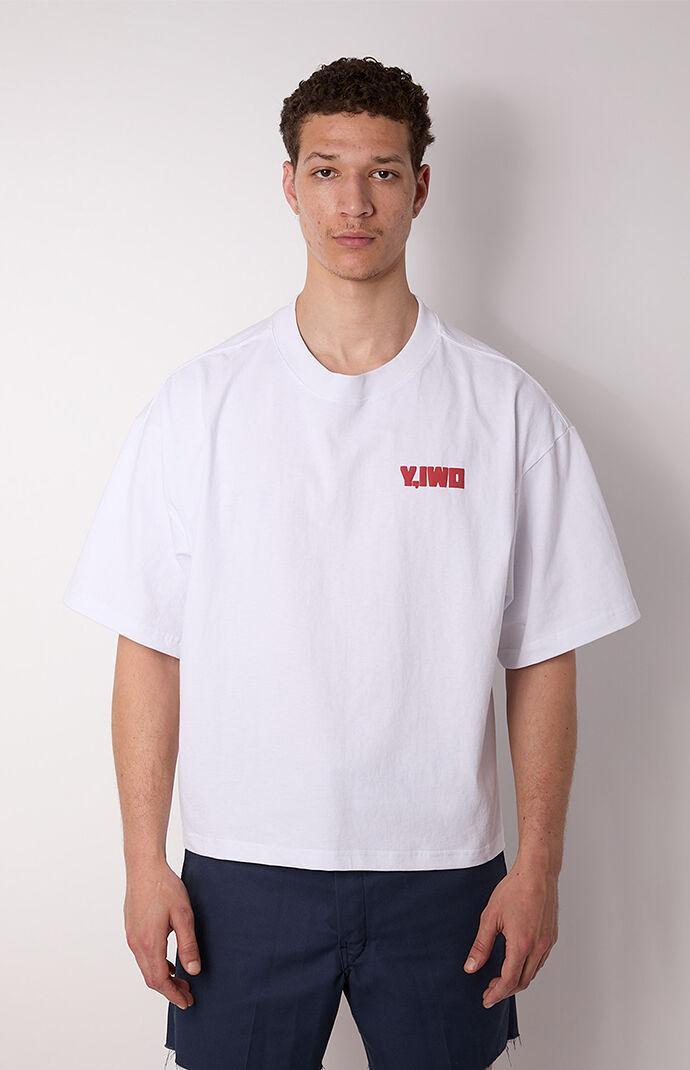 YIWO Men's Big Boy Club Cropped T-Shirt Product Image