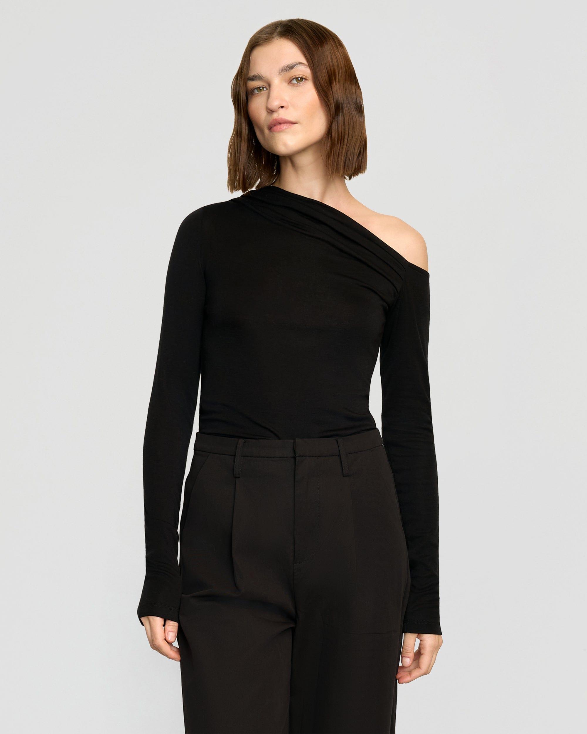 Ayra Tencel-Wool Off-Shoulder Tee Product Image