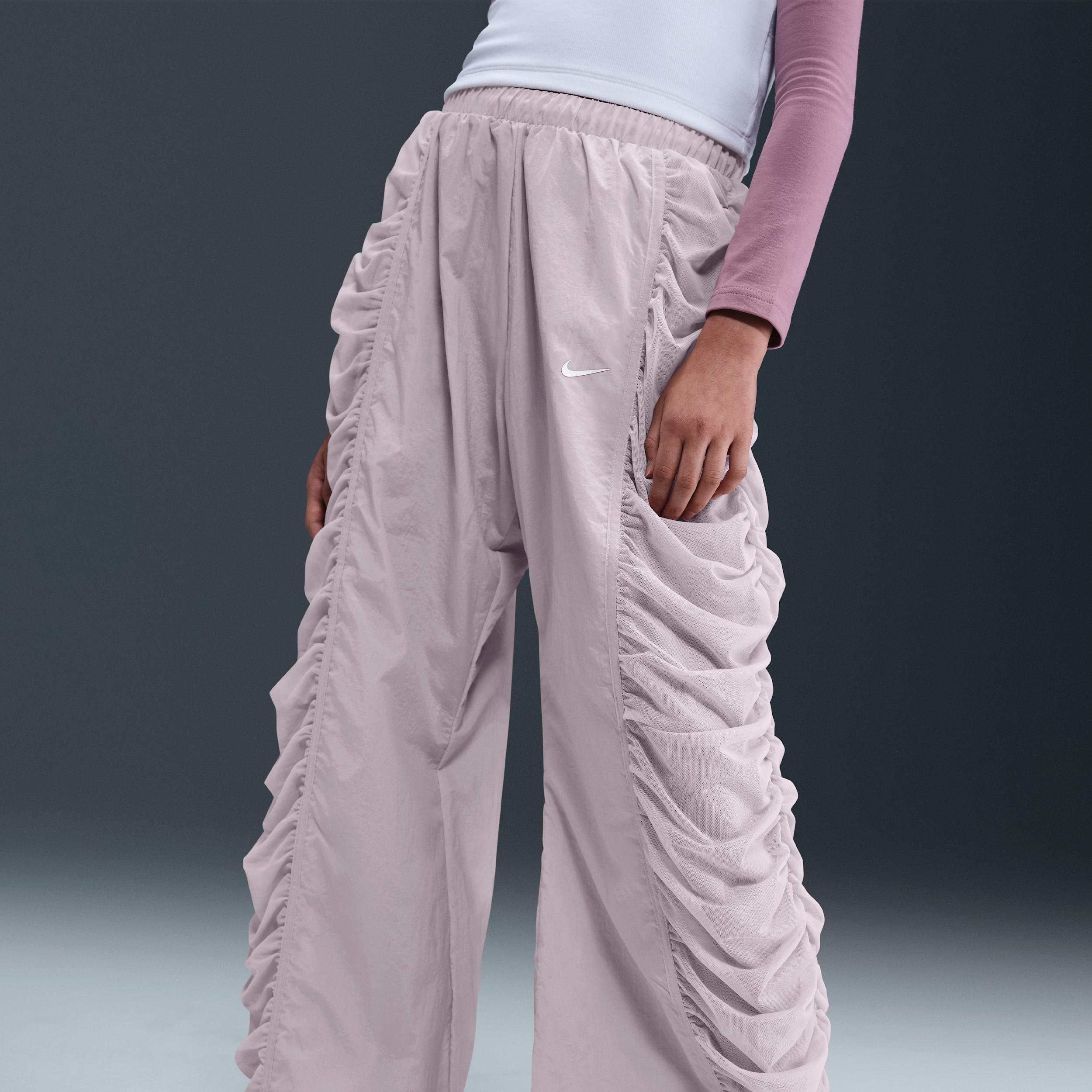Womens Nike Sportswear Girls Woven Pants | HQ9460-019 Product Image
