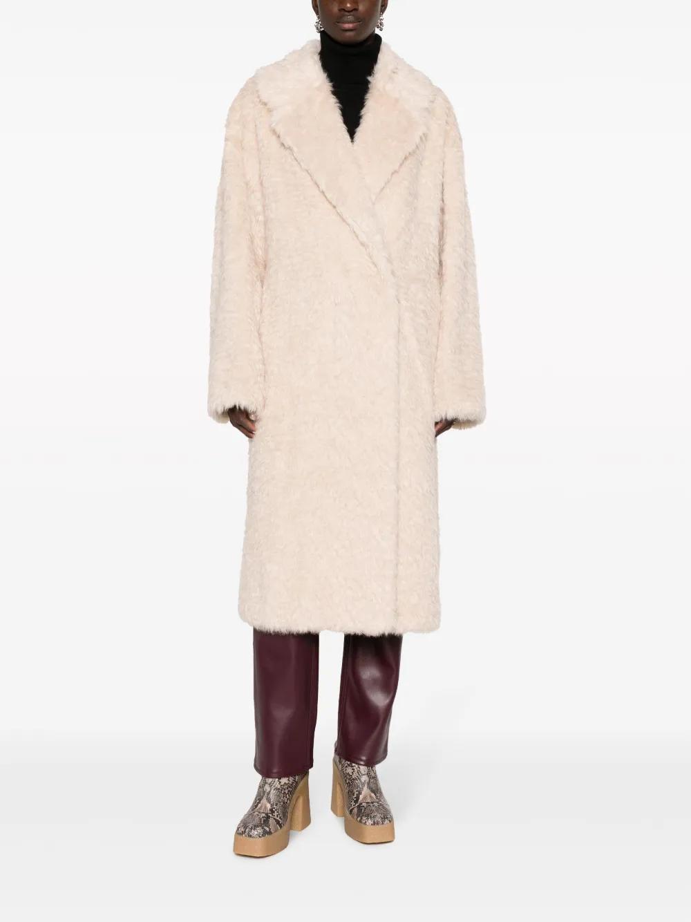 long faux-fur coat Product Image