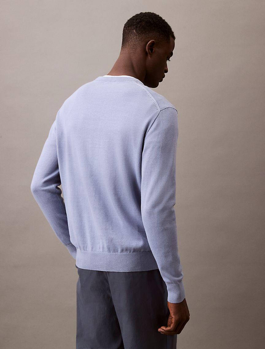 Smooth Cotton Sweater Product Image