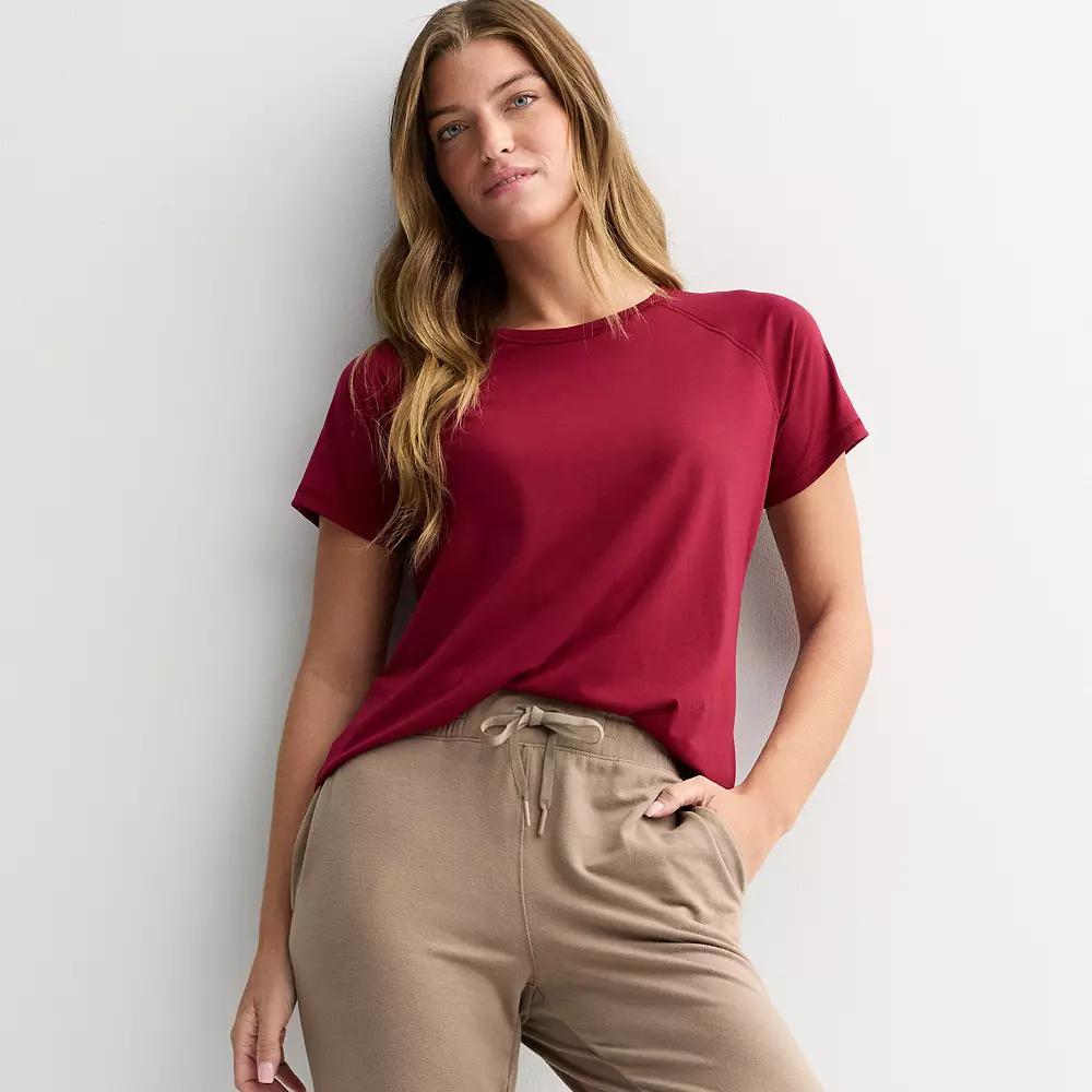 Women's Tek Gear® Essential Core Raglan Tee,  Product Image