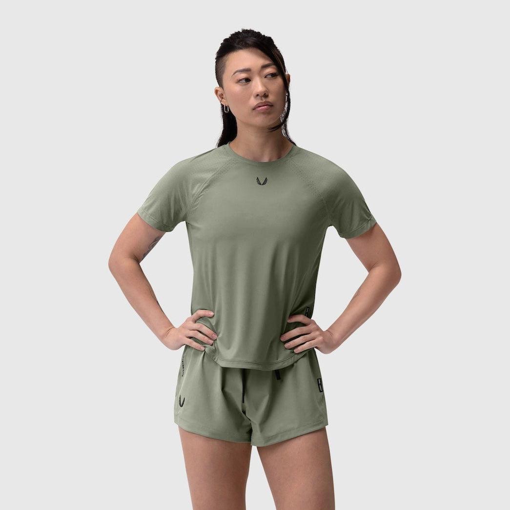 W017. Laser-Vent™ Established Tee - Sage Product Image