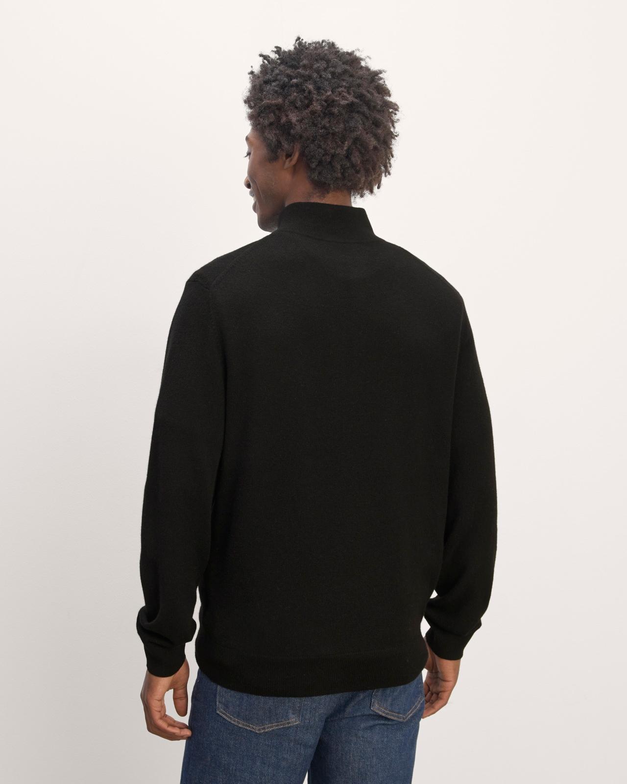 The Quarter-Zip in Cashmere Product Image