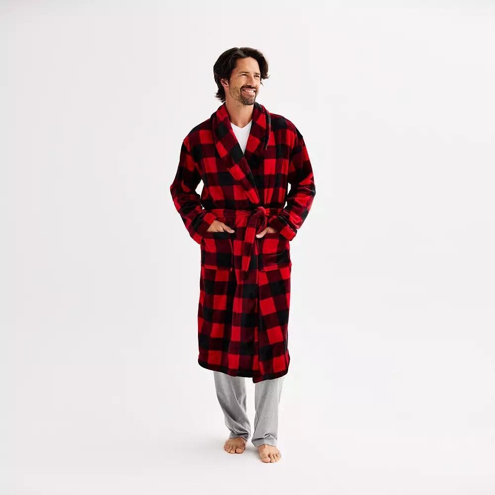 Mens Sonoma Goods For Life Plush Robe Product Image