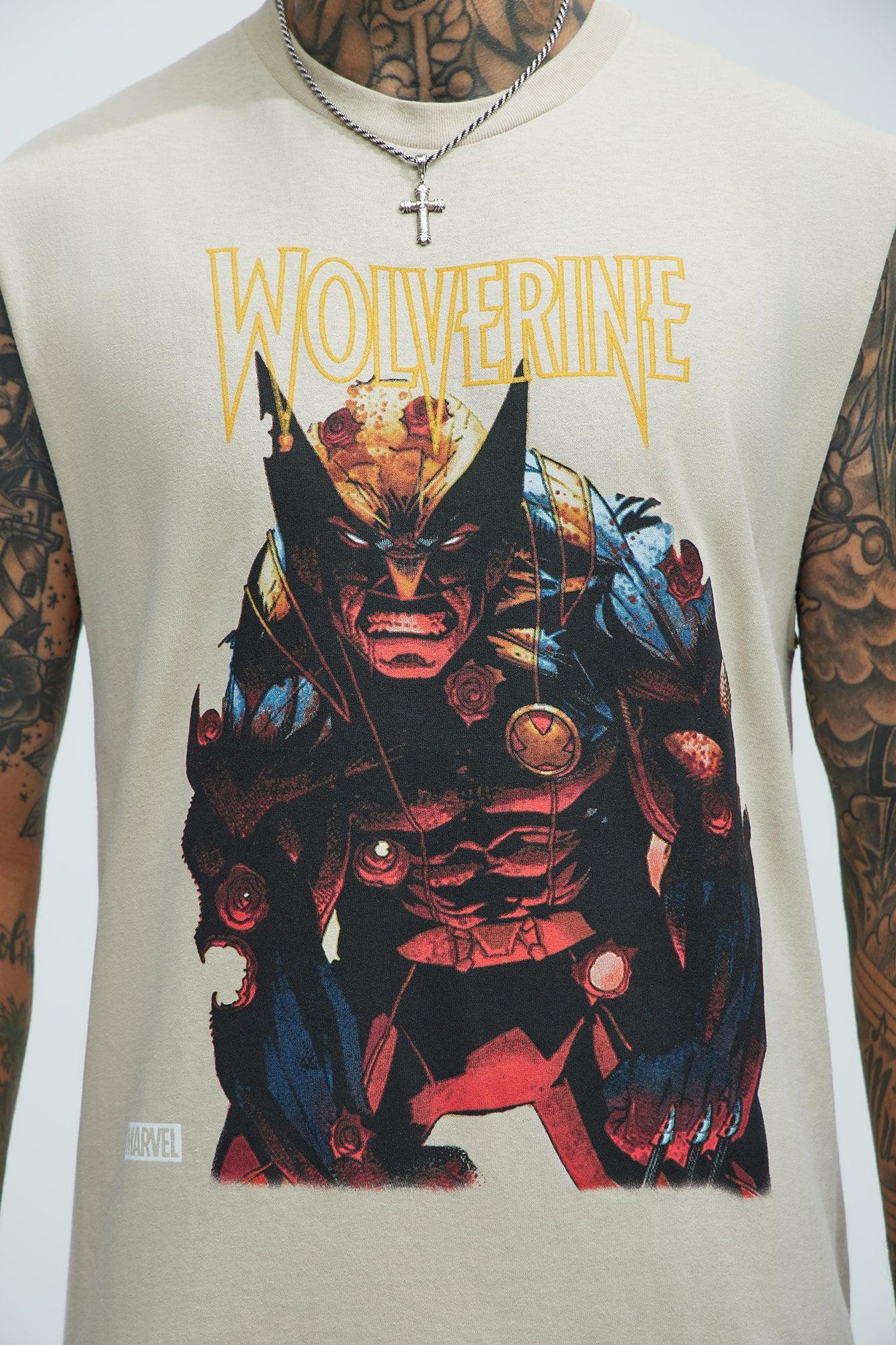 Wolverine Indestructible Sleeveless Tee - Sand Product Image