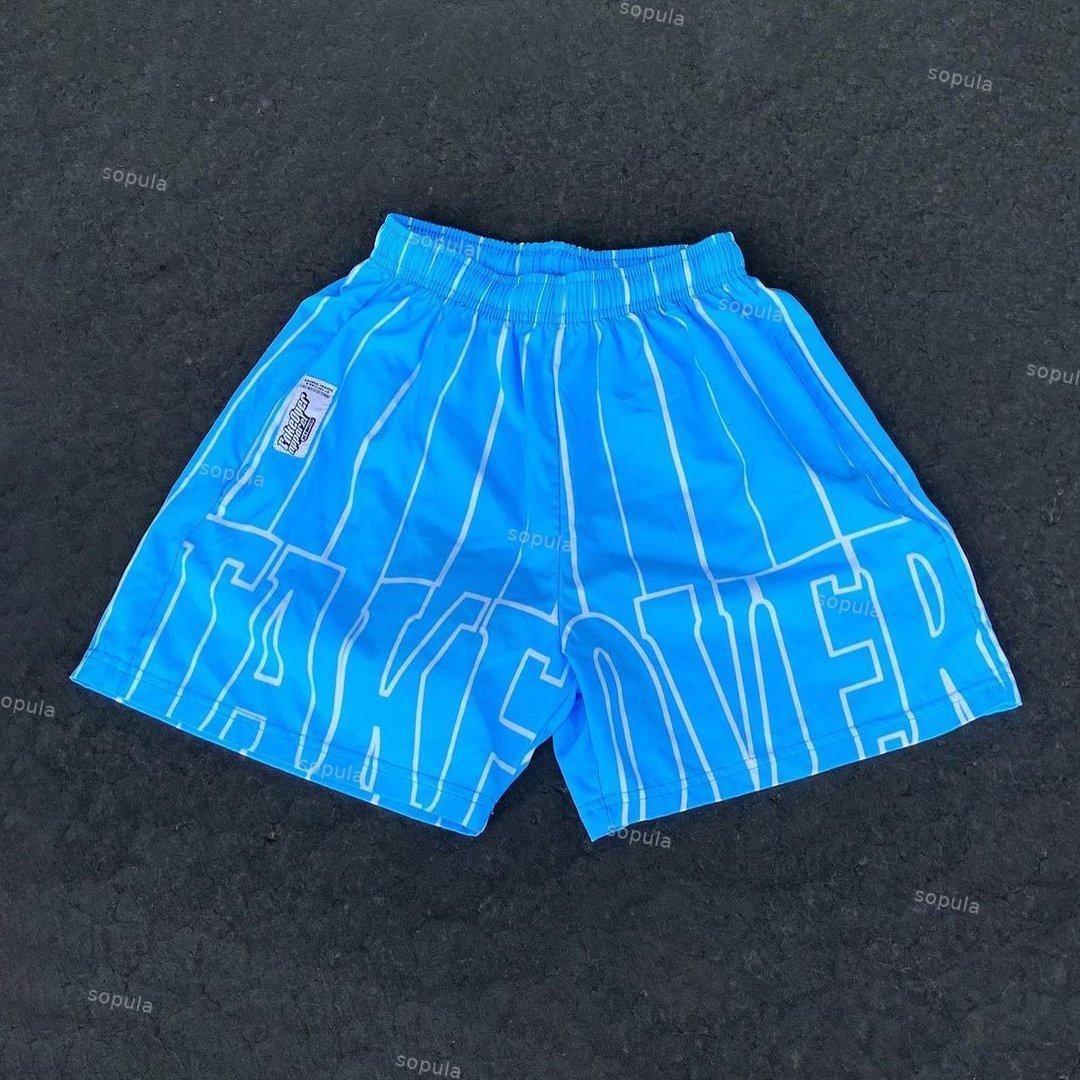 Sopula Take Over Art Graphics Mesh Shorts Product Image