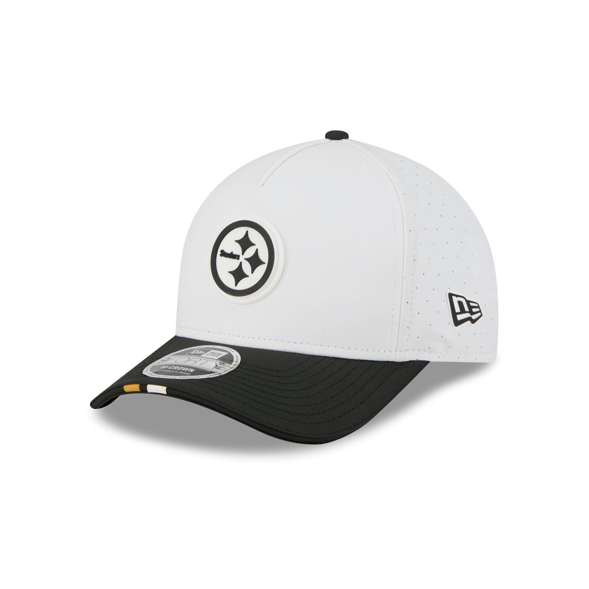 Pittsburgh Steelers 2025 Training 9FORTY M-Crown A-Frame Snapback Hat Male Product Image