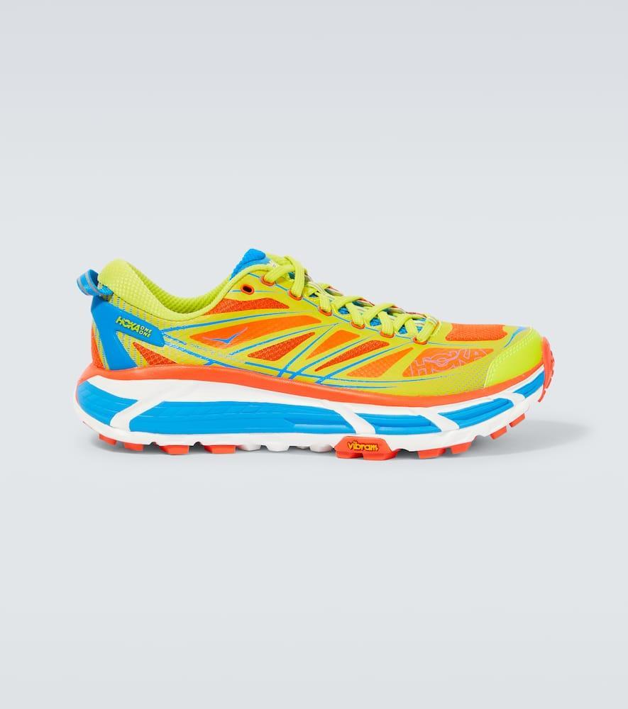 HOKA 33mm Mafate Speed 2 Running Sneakers In Flame / Evening Primrose Product Image