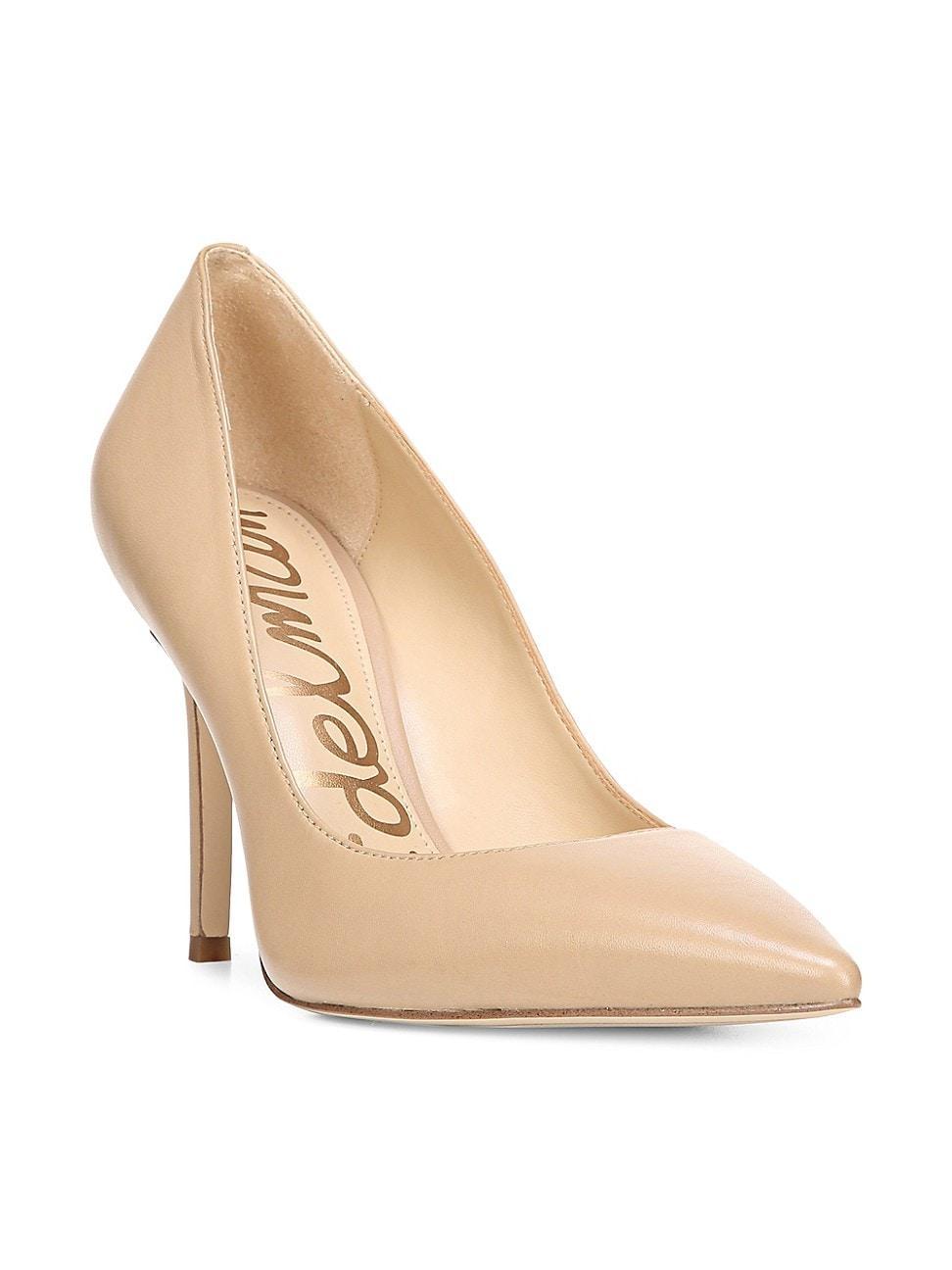 Sam Edelman Hazel Pointed Toe Pump Bright Leather Product Image