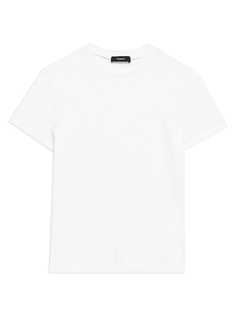 Womens Tiny Tee Fitted Cotton Slub Knit T-Shirt Product Image