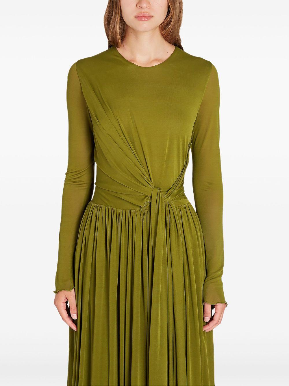 draped maxi dress Product Image