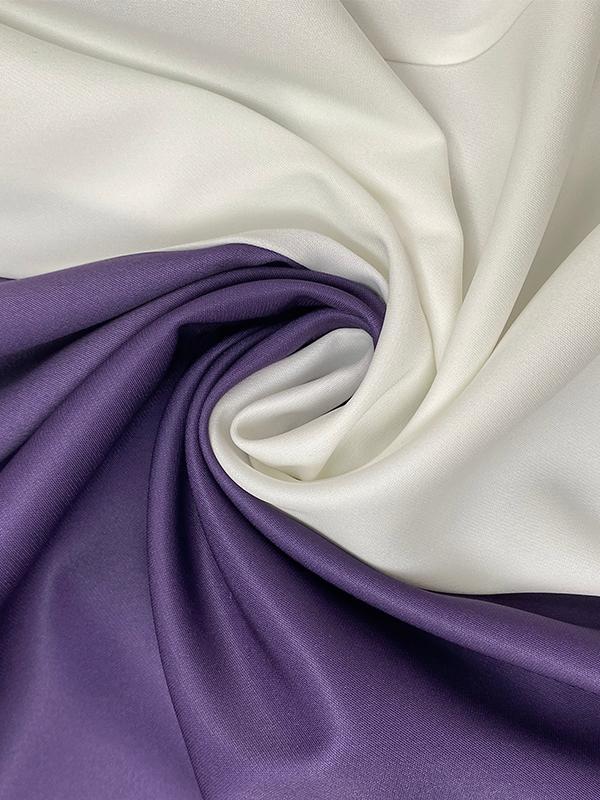 Loose Sleeveless Contrast Color Round-Neck Maxi Dresses Product Image