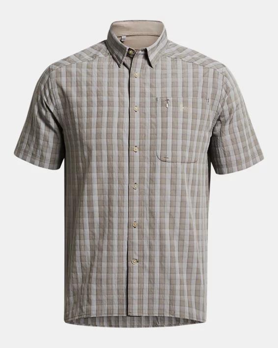 Men's UA Drift Tide 2.0 Plaid Short Sleeve Product Image