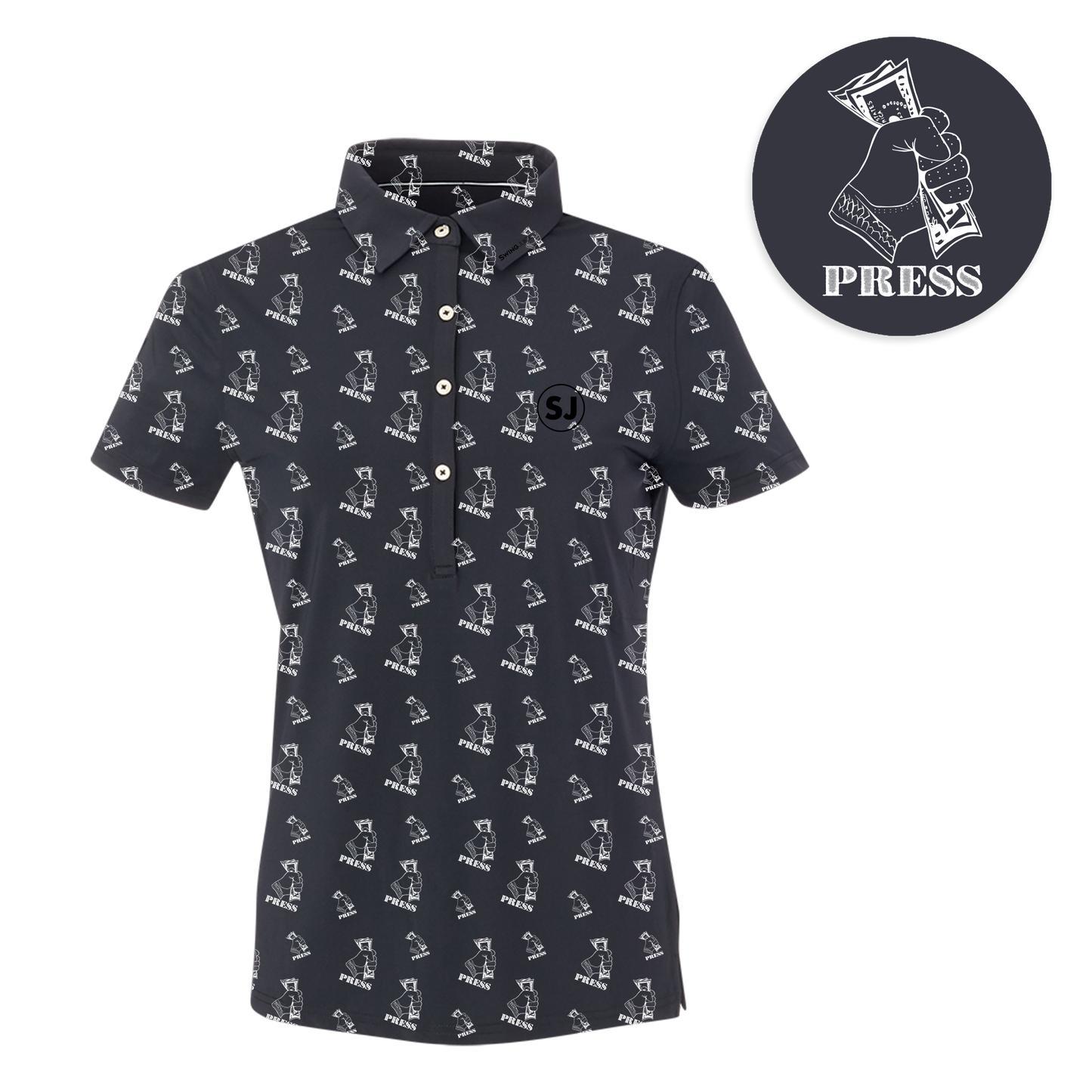 SwingJuice Golf Press Women's Polo Female Product Image