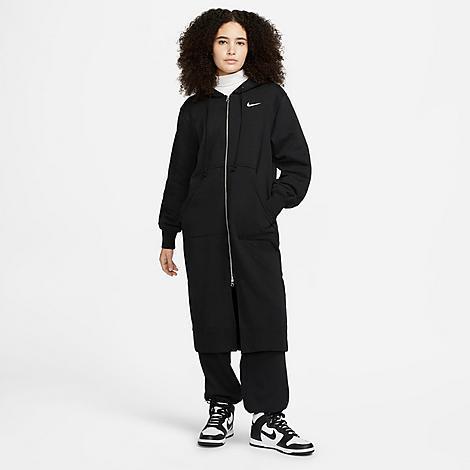 Womens Nike Sportswear Phoenix Fleece Oversized Long Full-Zip Hoodie Product Image