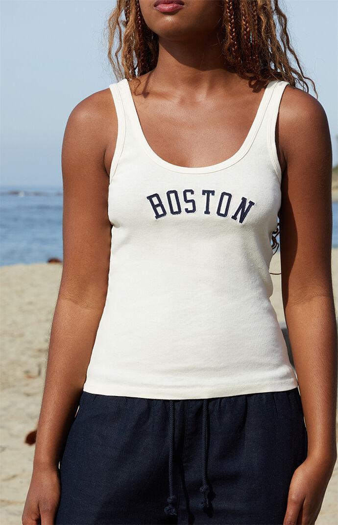 John Galt Women's Beyonca Boston Embroidered Tank Top Product Image