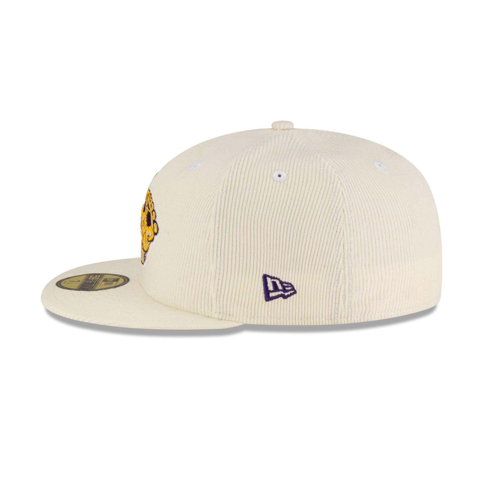 Just Caps Corduroy Los Angeles Kings Historic 59FIFTY Fitted Hat Male Product Image