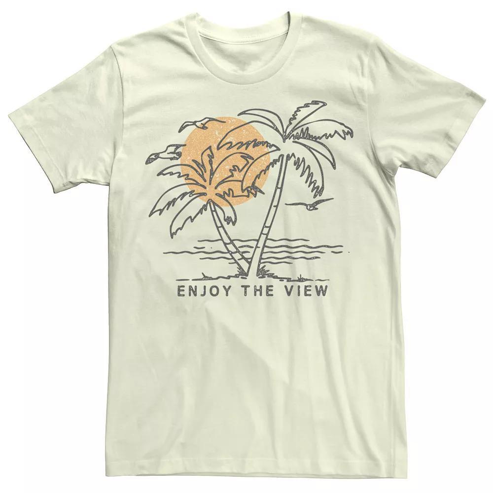 Men's Enjoy the View Beach Graphic Tee,  Product Image
