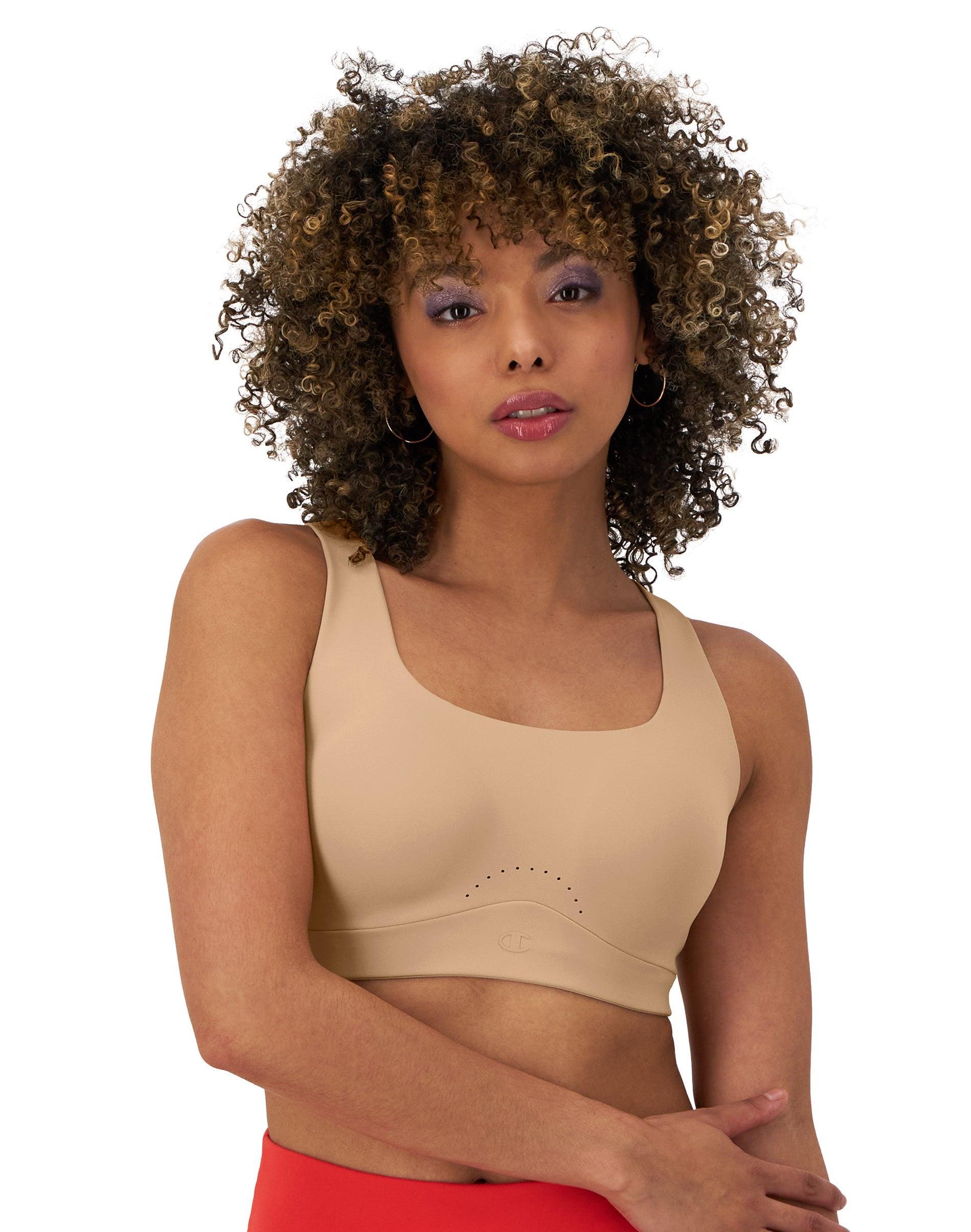 Womens Champion Motion Control High-Impact Sports Bra (Hybrid Sizing) Black XL/DD Product Image