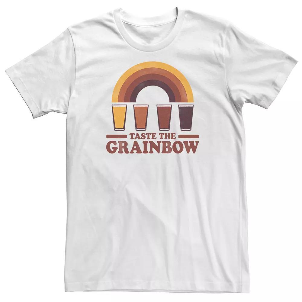 Big & Tall Taste The Grainbow Beer Tee, Men's,  Product Image