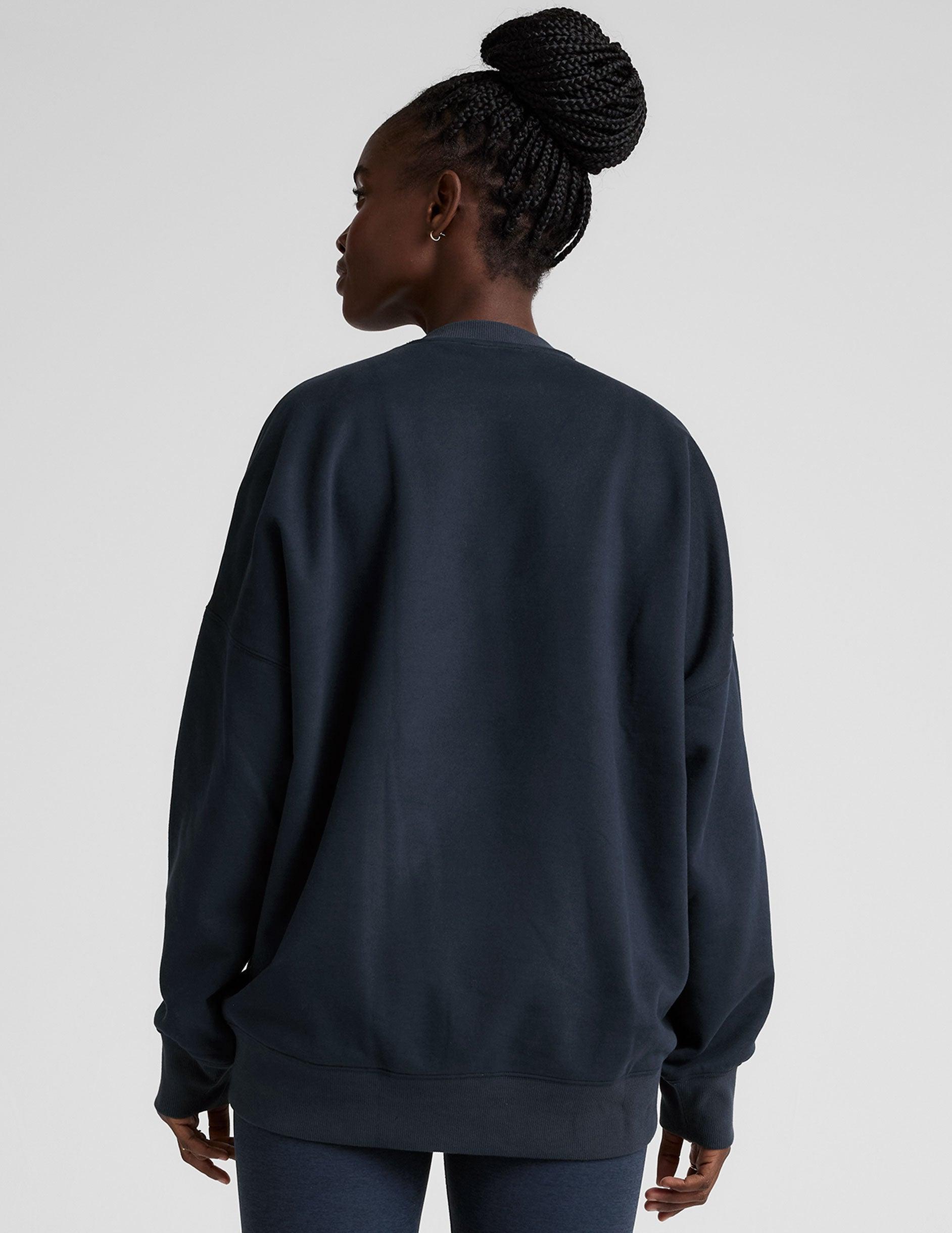 LuxeFleece Oversized Sweatshirt Product Image