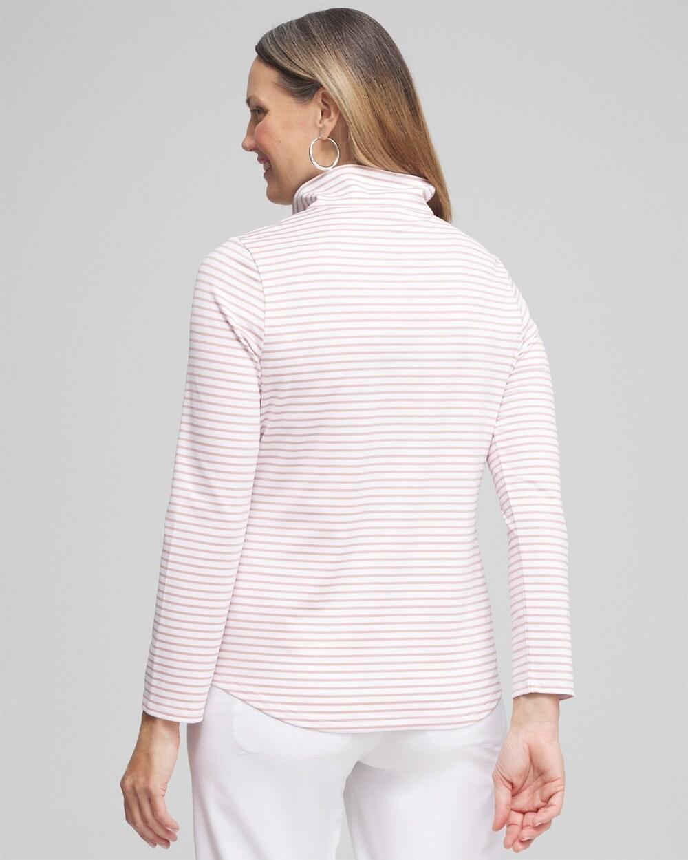 Zenergy® UPF Stripe Long Sleeve Top Product Image