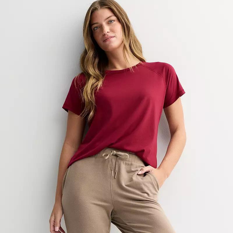 Women's Tek Gear® Essential Core Raglan Tee,  Product Image