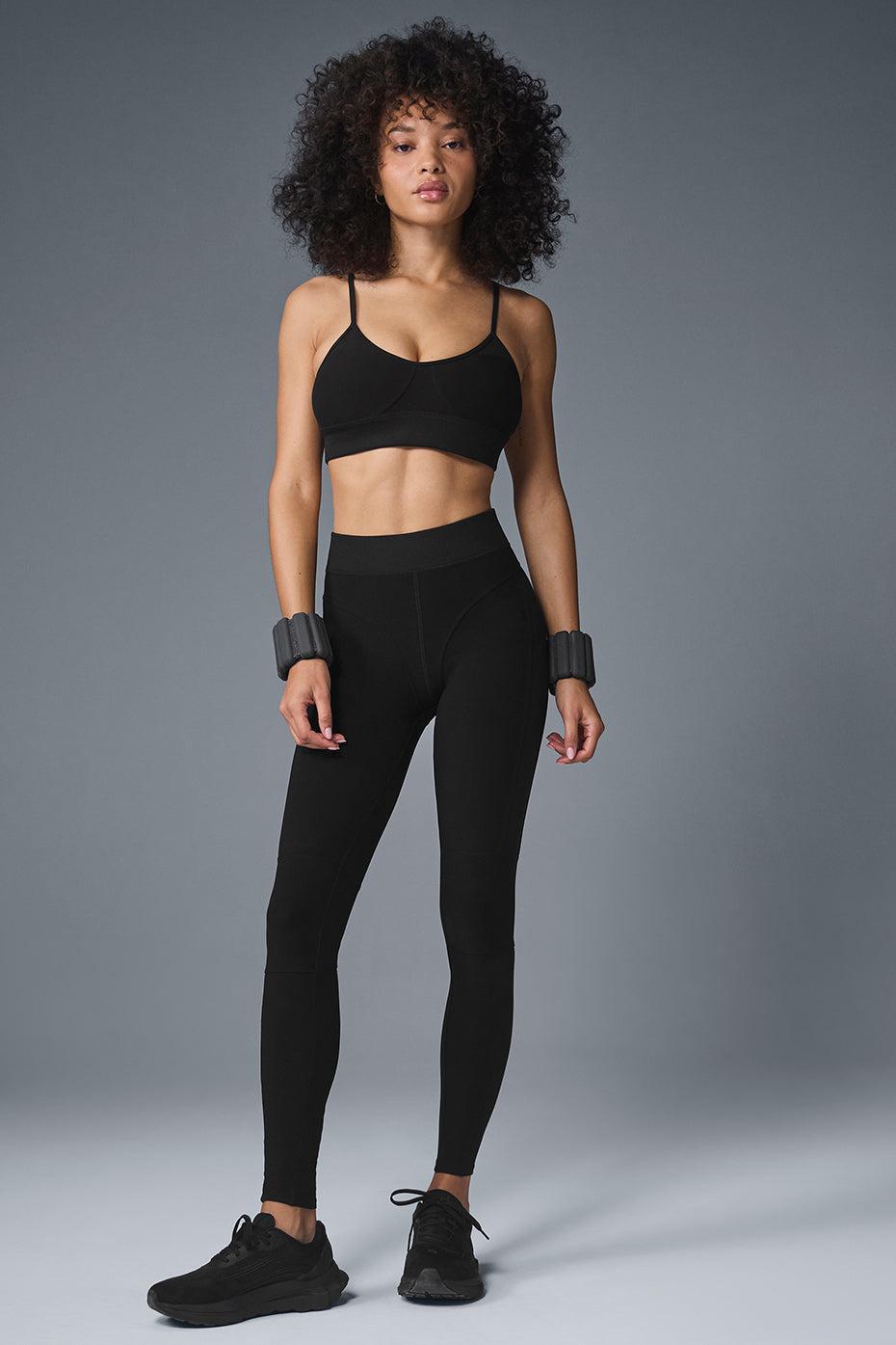 Alosoft High-Waist Head Start Legging - Black Product Image