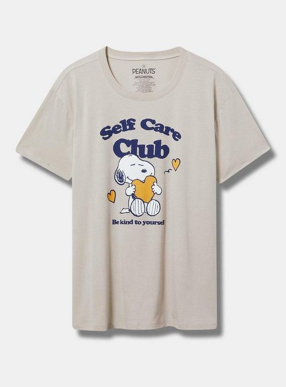 Peanuts Snoopy Self Care Club Tee Product Image