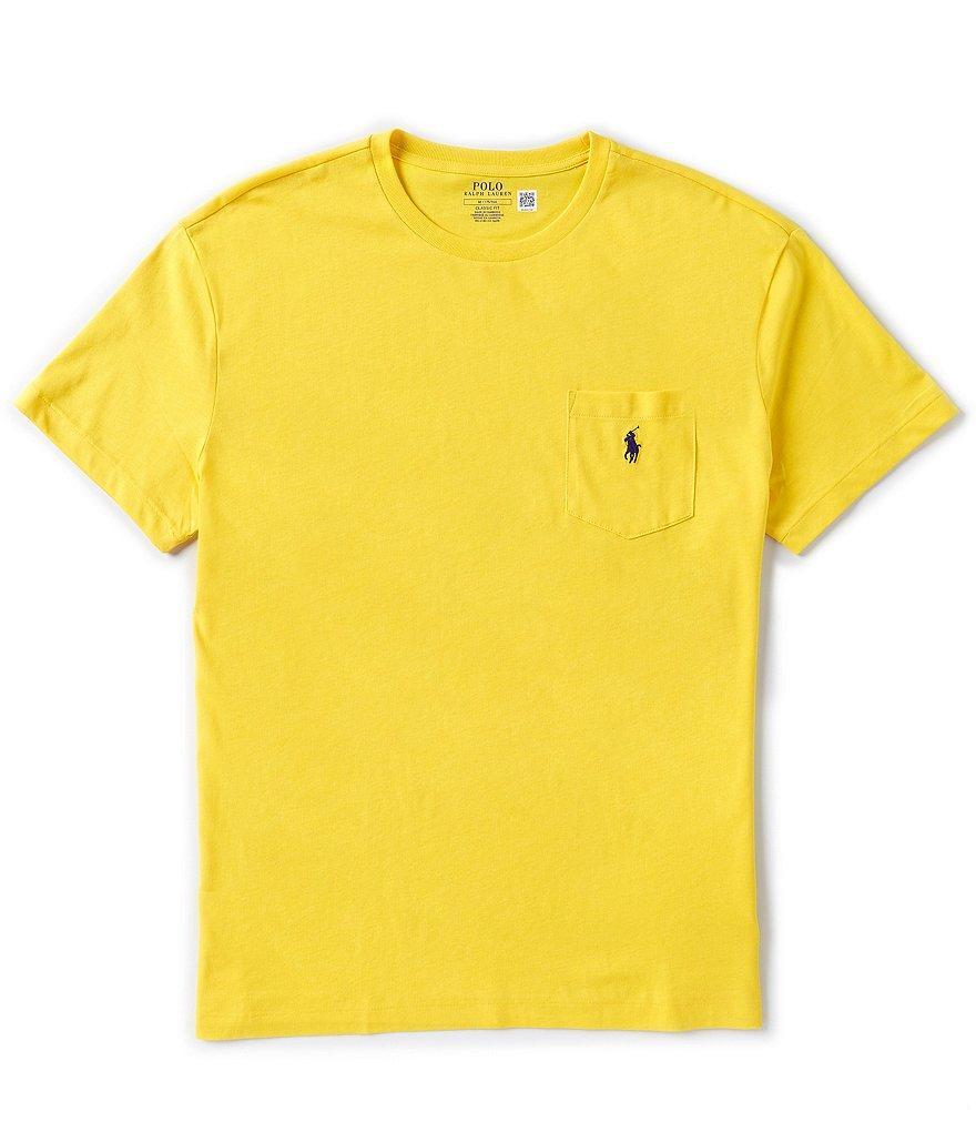 Polo Ralph Lauren Classic Fit Jersey Short Sleeve Pocket T-Shirt Product Image