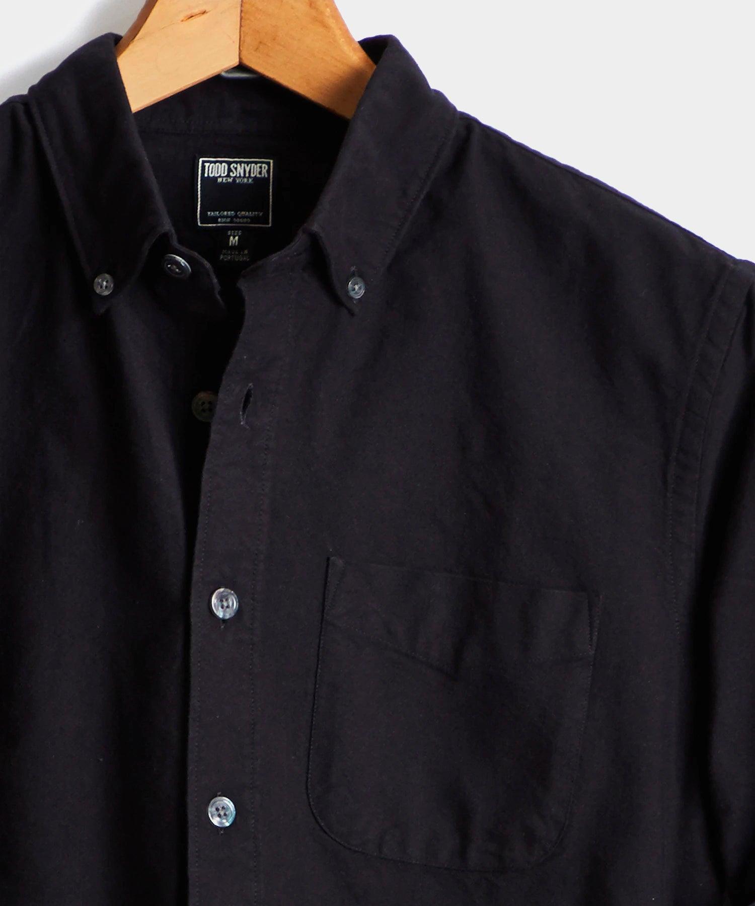 Classic Fit Japanese Selvedge Oxford Button Down Shirt Product Image