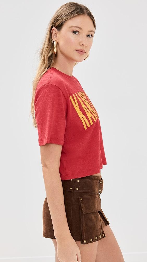 Junk Food Chiefs Crop Tee | Shopbop Product Image