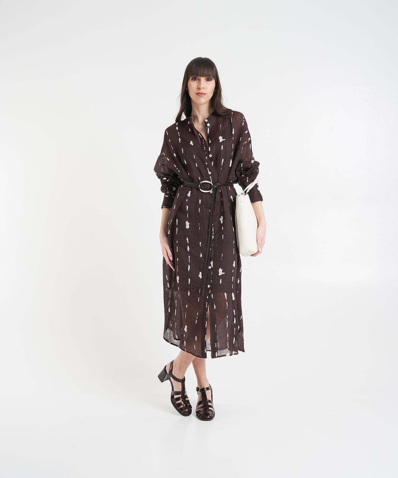 Chemisier dress with print Product Image