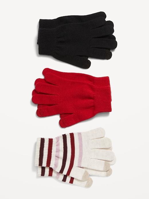 3-Pack Text-Friendly Gloves for Women Product Image