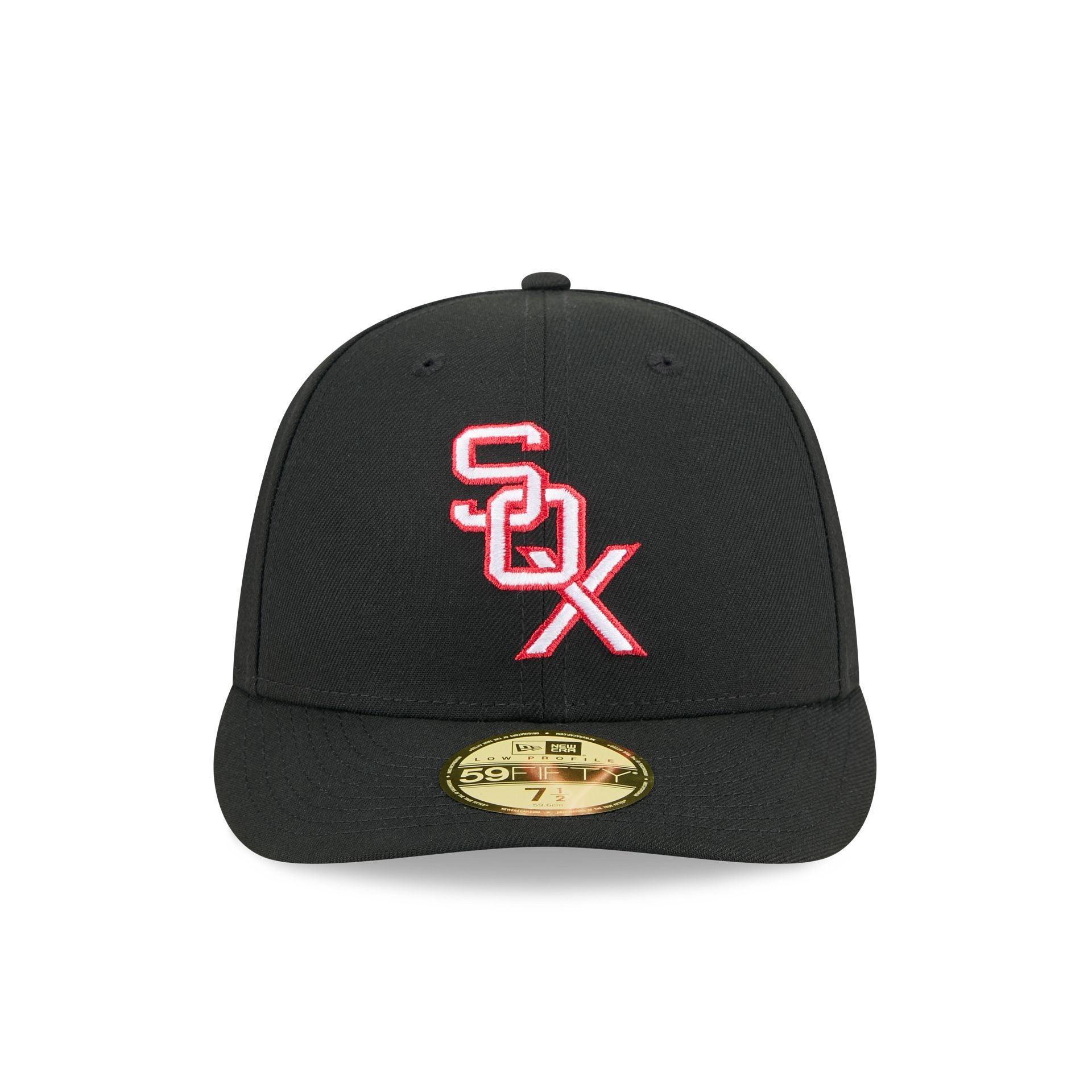 Chicago White Sox Snake Scale Logo Low Profile 59FIFTY Fitted Hat Male Product Image