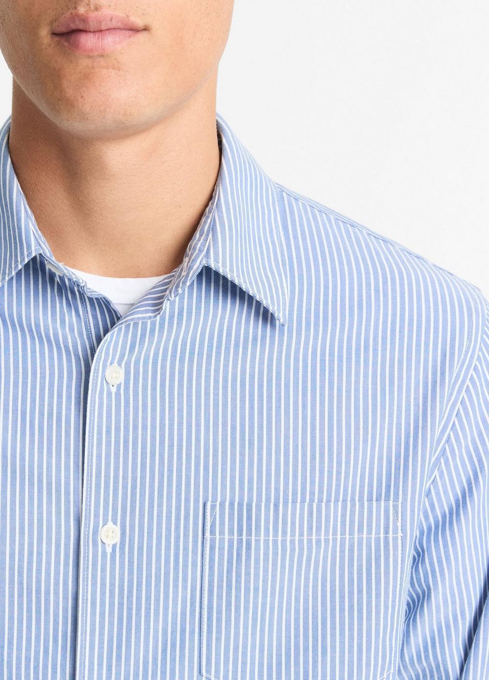 Playa Cotton Poplin Stripe Shirt Product Image