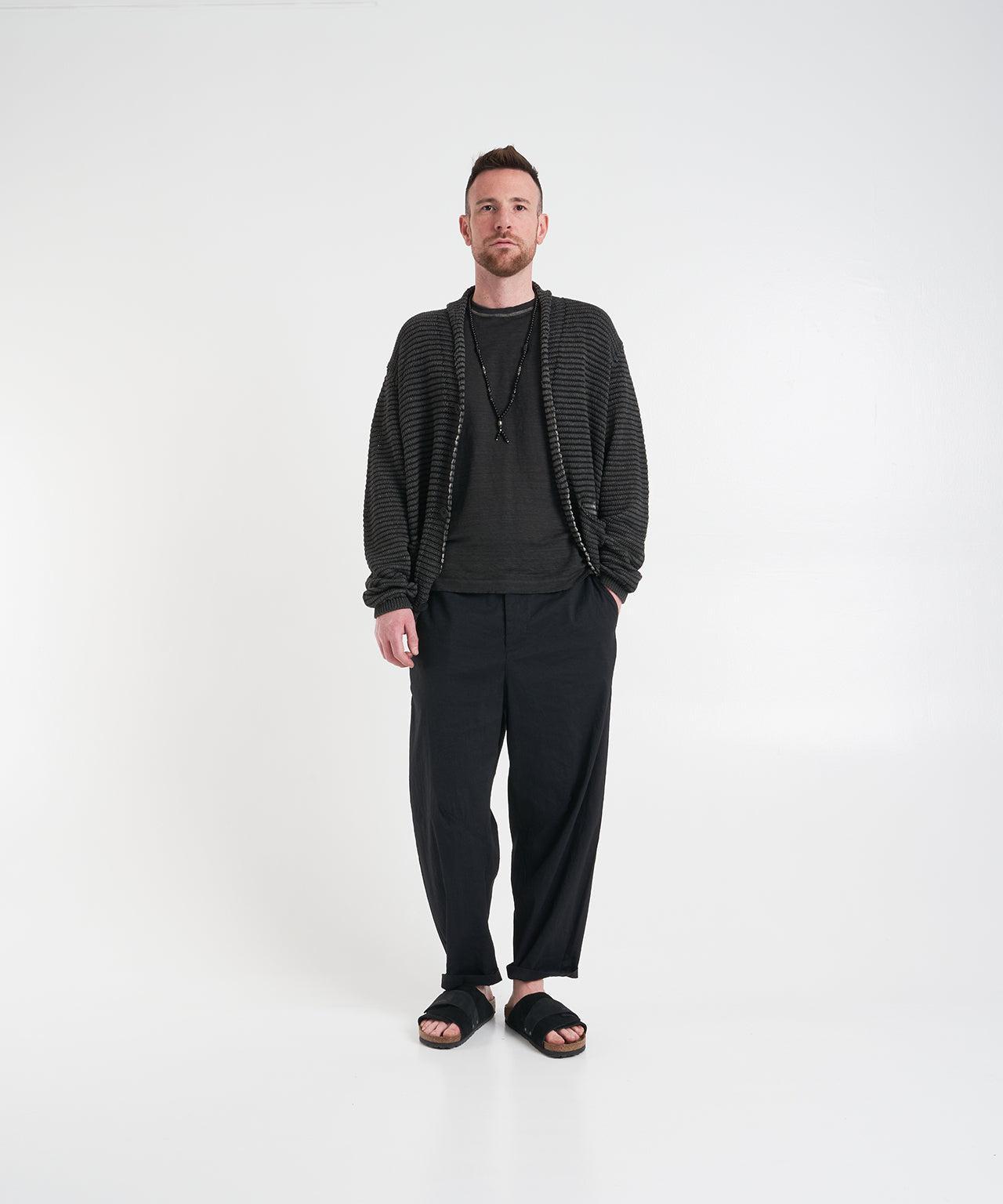 Textured knit cardigan Product Image