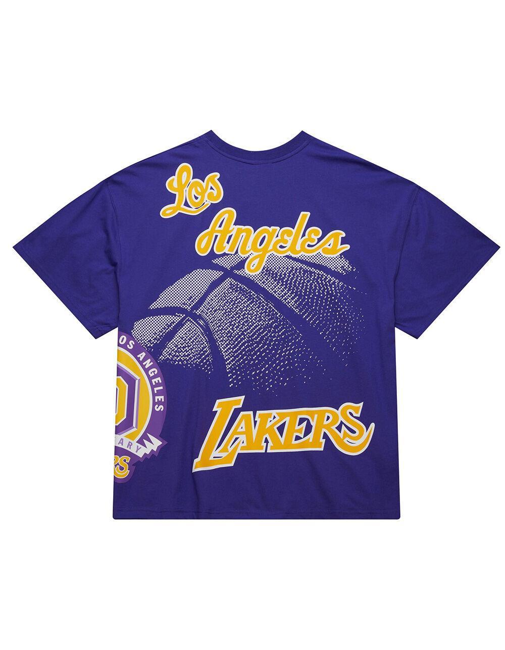 MITCHELL & NESS Los Angeles Lakers Logo Blast Mens Tee Product Image