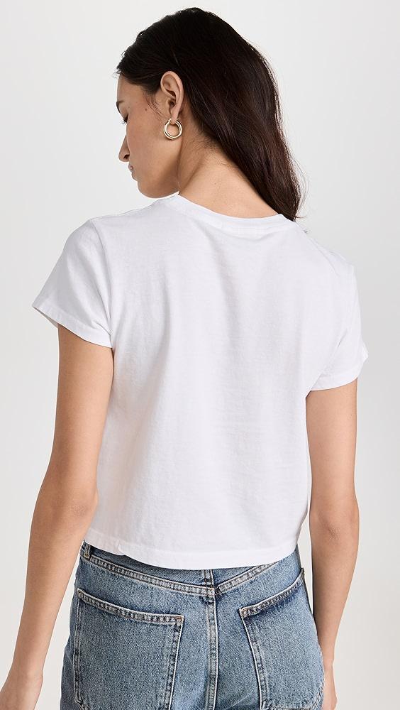 AGOLDE Adine Shrunken Tee | Shopbop Product Image