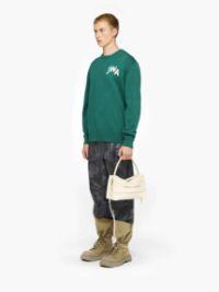 JWA CREW NECK SWEATER in green | JW Anderson US  Product Image