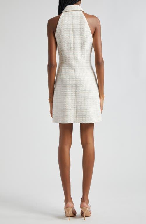 VERONICA BEARD Roxanne Tweed Dress In Ivory Multi Product Image