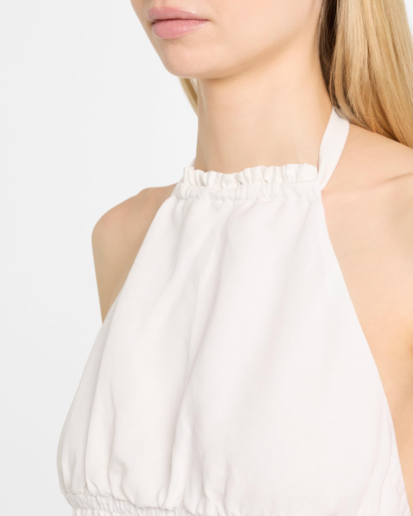 Air Linen Smocked Halter Top Product Image
