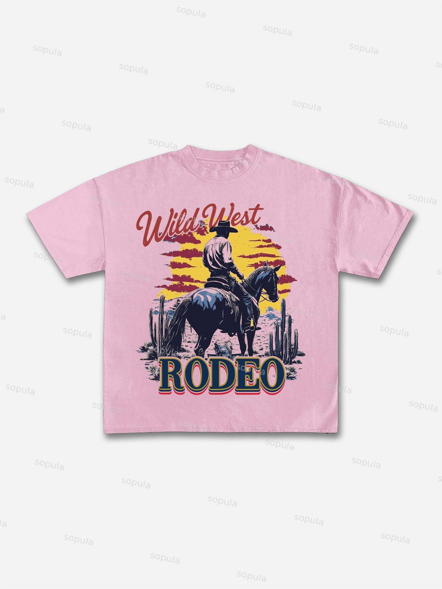 Coors Banquet Rodeo Classic Graphic Cotton T-shirt Product Image