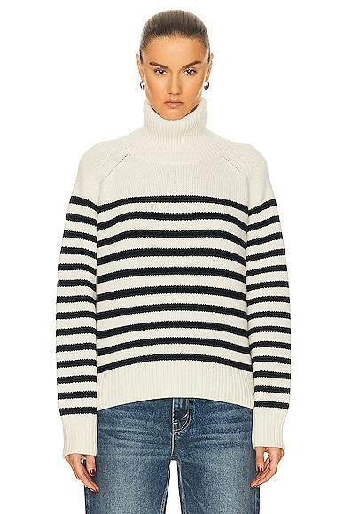 NILI LOTAN Gideon Sweater in Ivory Product Image