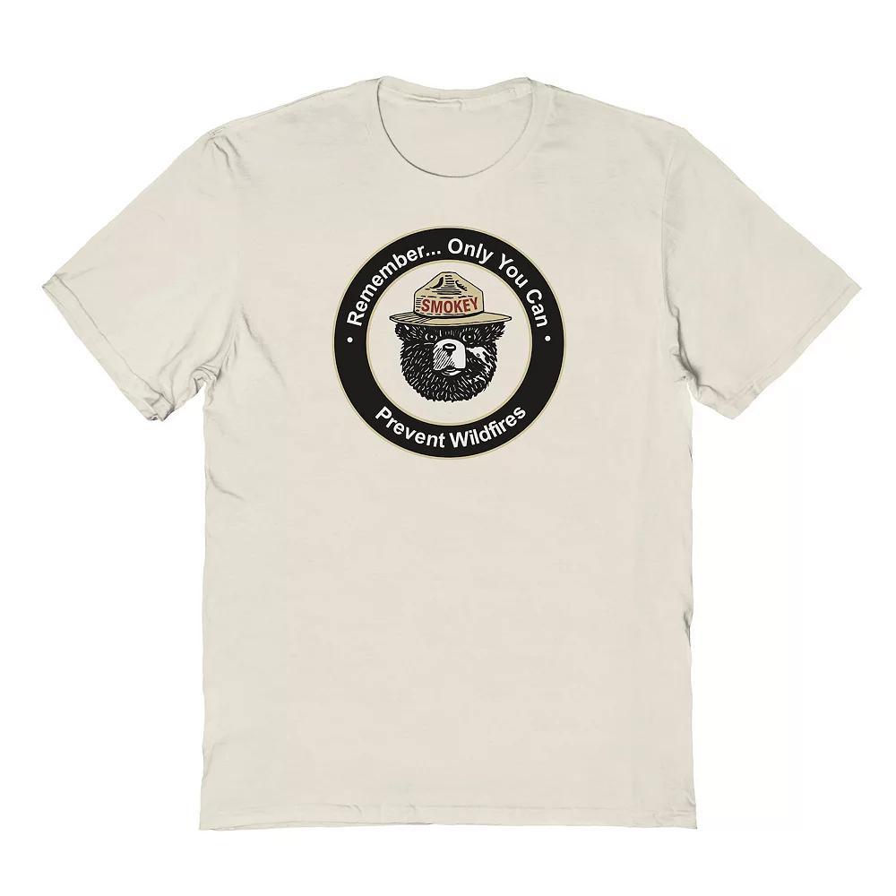 Mens Smokey Bear Wildfires Graphic Tee Product Image